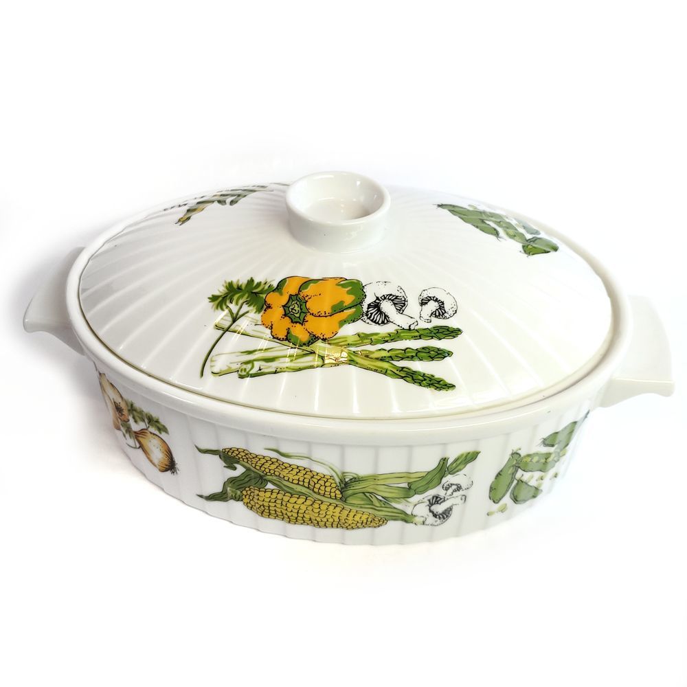 Vintage Casserole Bake Dish Styson Japan Vegetable